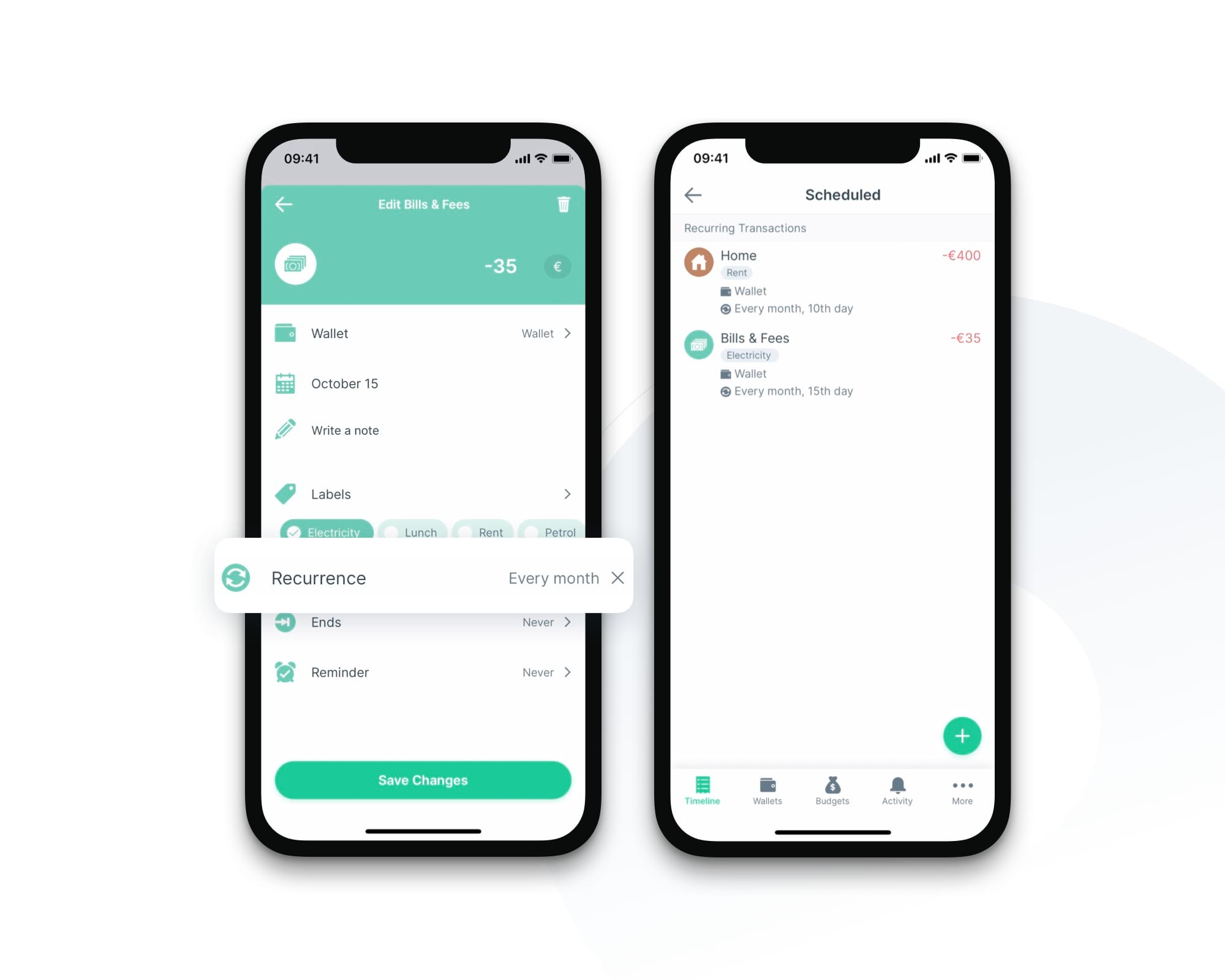 Spendee Budget & Money tracker.